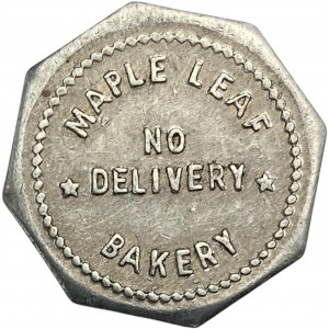 Canada Regina SK 1 Loaf Maple Leaf Bakery Merchant Token
