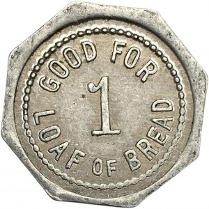 Canada Regina SK 1 Loaf Maple Leaf Bakery Merchant Token