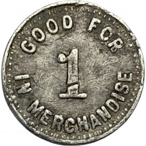Canada Port Dover Ontario 1 Cent Trusedale & Bond Merchant Token 808-D-Gx