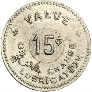 Canada Hamilton Ontario Shorer's Service Station 15 Cent Merchant Token 464-AM-N