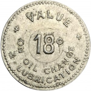 Canada Hamilton Ontario Shorer's Service Station 18 Cent Merchant Token 464-AM-M