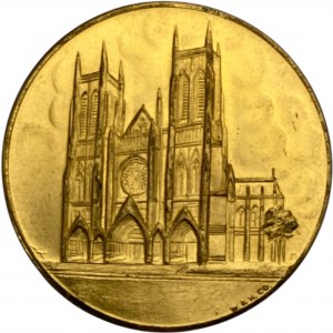 United States New York NY Church of St. John the Divine Medallion
