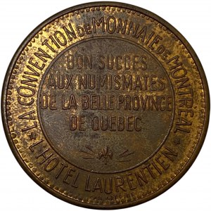 Canada Montreal Quebec 50 Cent Coin Convention Token