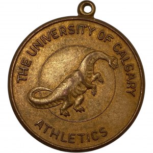 Canada Calgary Alberta University of Calgary Athletics Medal