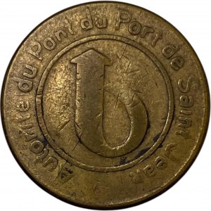Canada Saint John NB Harbour Bridge Authority Medallion