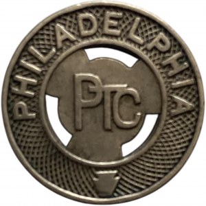 United States Philadelphia PA One Fare Transit Token