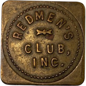 Redmen's Club Inc. 10 Cent Merchant Token