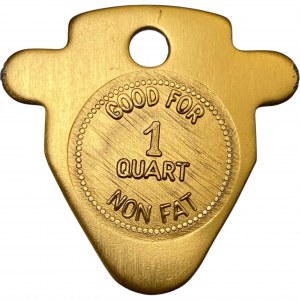 Canada Ingersoll Ontario 1 Quart Milk Oxford Dairy Ltd. Merchant Token