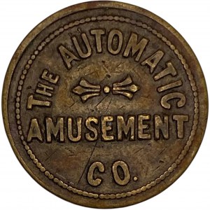 Canada The Automatic Amusement Co. Good For One Play Token