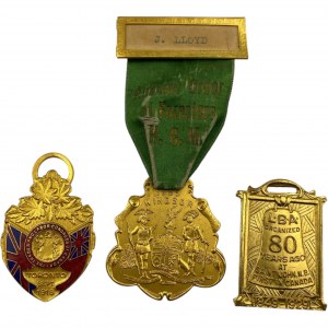 Saint John New Brunswick, Toronto Ontario, & Windsor Medallions (3 Pieces)