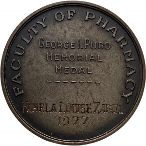 Canada Toronto Ontario University of Toronto Faculty of Pharmacy Medal