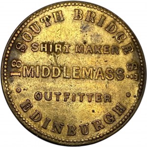 Veľká Británia Edinburg South Bridge Clothier Medallion