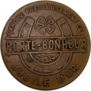 Canada Quebec 1936 Golden Jubilee Ad Token