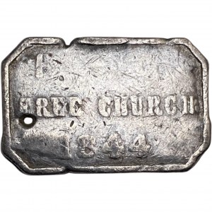 1844 Free Church Communion Token