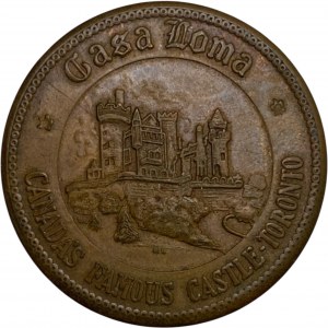 Canada Toronto Ontario Casa Loma Doubloon Medallion