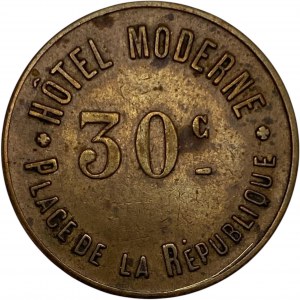 Hotel Moderne 30 Cent Place De La Republique Medallion