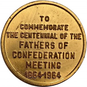 Canada Montreal Quebec 1964 Centennial Medal