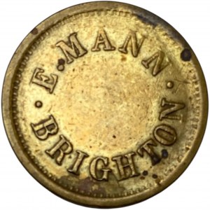 Great Britain Brighton E. Mann Automatic Machine Supply Token