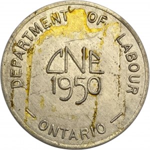 Canada CNE 1950 Depart of Labour Safety Token