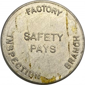 Canada CNE 1950 Depart of Labour Safety Token