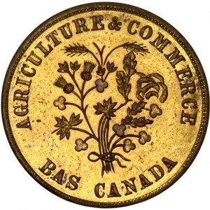 Canada Agriculture & Commerce Coin Collectors Medallion