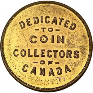 Canada Agriculture & Commerce Coin Collectors Medallion