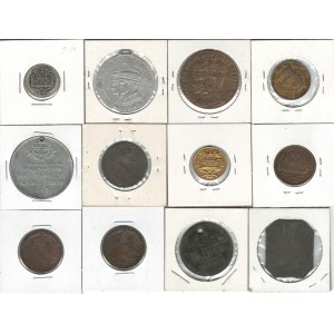 Royal Visit and Coronation Medallion Lot (12 pieces)