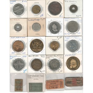 Canada Token Medallion Lot Transit, Hockey, Etc. (20 Pieces)