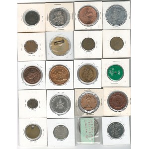 Canada Token Medallion Lot Good Luck, Parking, Etc. (20 Pieces)