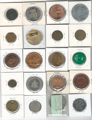 Canada Token Medallion Lot Good Luck, Parking, Etc. (20 Pieces)
