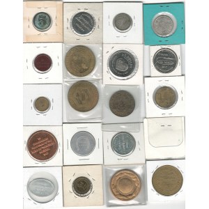 Canada Token Medallion Lot Trade Dollar, Flipper, Etc. (20 Pieces)
