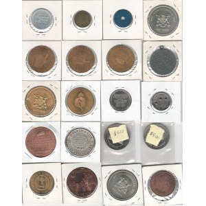Canada Token Medallion Lot Edmonton, Stratford, Moon Landing, Etc. (20 Pieces)