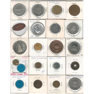 Canada Token Medallion Lot Jeton, Cottens, Etc. (20 Pieces)