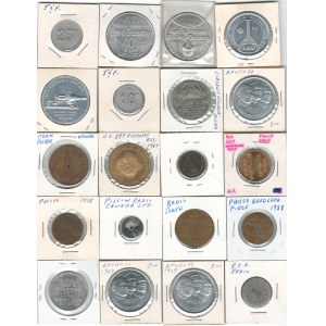 Canada Token Medallion Lot Philco, Dairy Queen, Apollo II, Etc. (20 Pieces)