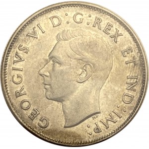 Canada 1946 50 Cents Design in 6