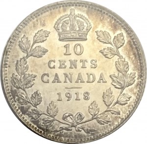 Canada 1918 10 Cents