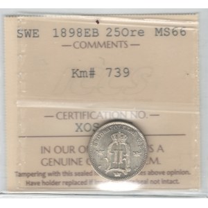 Sweden 1898 EB 25 Ore