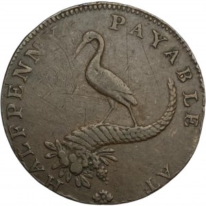 Great Britain 1792 Halfpenny Birmingham Mining and Copper Company