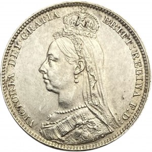 Great Britain 1889 Shilling