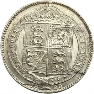 Great Britain 1889 Shilling