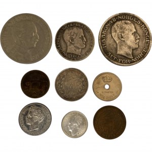 Europe Coin Lot (9 Pieces)