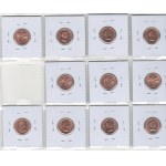Canada 1 Cent & 5 Cent Varieties (53 pieces)