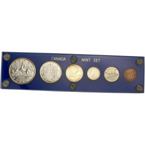 Canada 1957 Proof Like Set in Plastic Holder