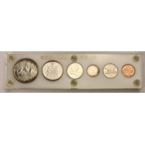 Canada 1960 Proof Like Set in Plastic Holder