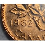 Canada 1962 Small Cent Hanging 2