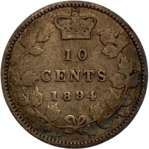 Canada 1894 10 Cent Obverse 5