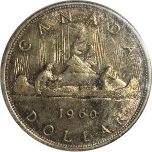 Canada 1960 Silver Dollar