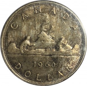 Canada 1960 Silver Dollar