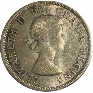 Canada 1963 Silver Dollar