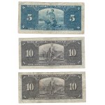 Bank of Canada 1937 $1 to $20 Banknote Lot $101 Face Value (21 Pieces)